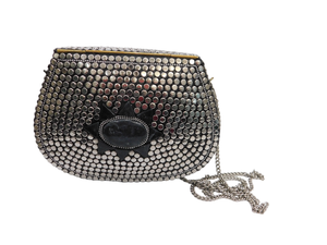 กระเป๋าผ้ากำมะหยี่ดีไซน์ใหม่มีหลายสีหลายสีไข่มุกและหิน - Product Image 6