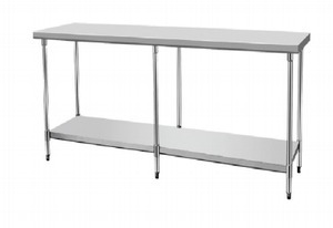 Bàn làm việc nhà bếp nhà hàng bằng thép không gỉ thương mại, có thể tùy chỉnh và tháo rời, chịu tải nặng - Product Image 4