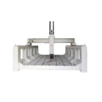 Máquina enrutadora de fresado CNC de 5 ejes para hacer moldes de escultura 3D Motor de núcleo de granito de espuma de madera DSP Syntec NC Studio software
