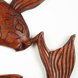 Tallas artísticas de madera creativas distintivas para decoraciones, superventas, artesanía de madera tallada a mano - Product Image 4