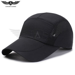 Gorra de Béisbol Negra de Buena Calidad, Transpirable, Absorbente de Humedad, Ajustable, Ideal para Adultos, para Ejercicio al Aire Libre y Gimnasio - Product Image 4