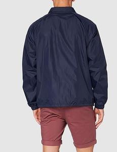 เสื้อโค้ทผู้ชายเสื้อแจ็กเก็ตโพลีเอสเตอร์มีกระดุมเสื้อบอมเบอร์เสื้อโค้ชสำหรับผู้ชาย - Product Image 2