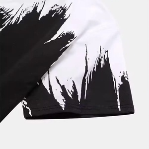 Men's T <b>Shirt</b> Private Label O Neck High Quality <b>100</b> Percent <b>Polyester</b> Blend Sublimation Print Short Sleeve Casual Streetwear Top - Product Image 3