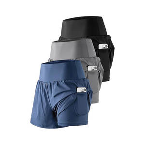 Short de motard taille haute Yoga entraînement course coloré Fitness côtelé Yoga Shorts d'entraînement pour femmes - Product Image 5