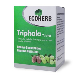แท็บเล็ต triphala จากธรรมชาติสำหรับการดูแลสุขภาพในชีวิตประจำวันหรือการบำรุงรักษาสุขภาพทั่วไป - Product Image 1