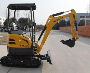 Nouvel état en stock avec moteur puissant Shantui Excavator SE17SR 1.8T Mini Excavator Hydraulic Crawler Excavator - Product Image 6
