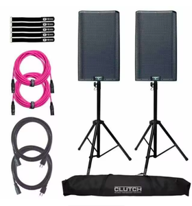 Altavoces Autoamplificados de Dos Vías de 12 Pulgadas de la Serie K12.2 K2 de Alta Calidad, Equipo de Sonido con Soportes, Cables y Bolsas de Transporte - Product Image 1