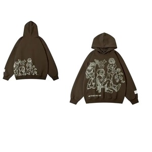 Men's High Quality Screen Printing Hoodie Breathable Fleece Custom Colors Winter Season XS Size Hooded <b>Coat</b> - Product Image 6