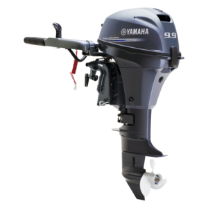 Nouveau moteur hors-bord Yamaha High Thrust 9,9 CV, compact et économe en carburant, pour petits bateaux et yachts - Product Image 2