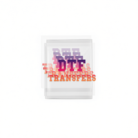 Feuilles DTF 22'' x 60'' à décollage à chaud, papier et film pour transferts DTF