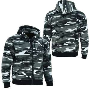 เสื้อฮู้ดมอเตอร์ไซค์แบบยูนิเซ็กซ์ปรับแต่งได้ ไซส์ใหญ่ ลายพรางใหม่ ชุดกีฬาระบายอากาศ กันน้ำ กันลม พร้อมแผ่นป้องกัน CE - Product Image 1