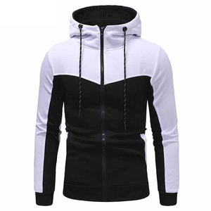 Vêtements pour hommes Top Design Meilleure qualité Nouveau design Sweats à capuche de haute qualité pour hommes, vêtements de rue Blanc Noir Couleur Slim Fit Zipper Hoodies - Product Image 1