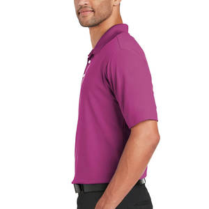 Logotipo de diseño de impresión personalizado Camisetas de golf de alta calidad Poliéster Hombres Golf Deportes Polo de negocios - Product Image 6