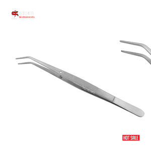 College Tweezer Dressing 6 \ "Manual Punta dentada Inspección Limpieza Examen dental Set Instrumento quirúrgico para dientes - Product Image 5