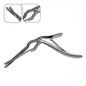 Équipement médical professionnel, forceps septal, acier inoxydable durable, chirurgical manuel, chirurgie nasale, réutilisable, haute qualité - Product Image 5