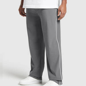 กางเกงวิ่งขาตรงทรงหลวมสำหรับผู้ชายระบายอากาศได้ดีกางเกงขาตรงมีกระเป๋า - Product Image 3