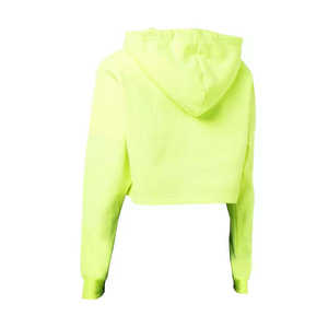 High Quality Women <b>Crop</b> <b>Top</b> Hoodies Casual Breathable Anti-Pilling Custom Logo Design Adult Wear Hot Selling - Product Image 6