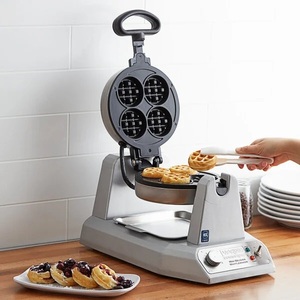 ORIGINAL NEW WMB400X Non-Stick Mini-Belgian <b>Waffle</b>-<b>Maker</b>, 2400W, 120V for High-Volume <b>Waffle</b> Production - Product Image 4