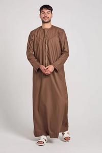 ชุดเดรสยาวสำหรับผู้ชาย, เดรสมุสลิมเดรสลำลองแฟชั่นอาหรับดูไบบ - Product Image 4