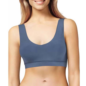 Qualité supérieure Conception gratuite Soutien-gorge de sport facile pour femmes Logo du client imprimé Meilleure qualité - Product Image 6