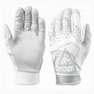 Gants de frappe de baseball personnalisés en gros, résistants à l'abrasion, évacuant l'humidité, traction stable, profilés, gants de frappe de softball en vrac - Product Image 2