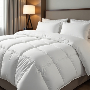 Hiện đạ<span class=keywords><strong>i</strong></span> 160x225cm mùa hè làm mát chăn tinh khiết bông 200gsm ngỗng xuống thay thế thoáng khí có thể giặt chăn trong phong cách đồng bằng - Product Image 4