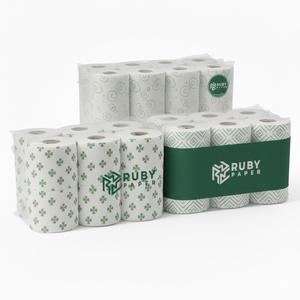 Rollo de Papel Higiénico Suave y Duradero, Ideal para el Hogar, Hoteles, Restaurantes, Pedidos al por Mayor - Product Image 1