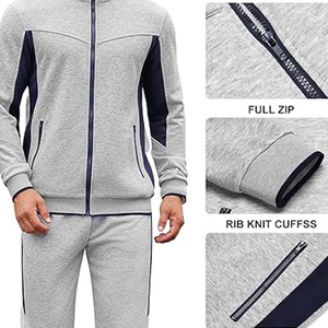 Ensemble de survêtement d'hiver pour homme de haute qualité, personnalisé, écologique, réversible, léger, respirant, séchage rapide, coupe classique, design 2 en 1 - Product Image 4