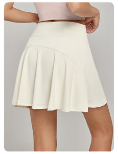 Vestido Deportivo de Tenis Transpirable de Gran Calidad Personalizado, Sólido, Femenino, de Secado Rápido, Absorbe la Humedad, Elástico en 4 Direcciones, Cintura Deportiva - Product Image 3