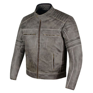 Vestes en cuir de moto pour hommes, sur mesure, à personnaliser, respirantes, vestes en cuir de moto - Product Image 2