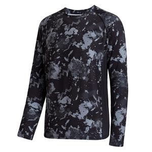 เสื้อตกปลาแขนยาวพิมพ์ลายดิจิทัลสำหรับผู้ชายเสื้อตกปลา UPF50 + โพลีเอสเตอร์ไม้ไผ่กำหนดสีได้เองกลางแจ้งกันแดด UV - Product Image 2