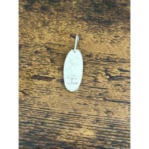 Pendentif en argent sterling avec breloque Navajo Shadow Box et motif bouclier orné de pierres - Product Image 6