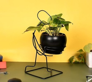 Las macetas hechas a mano de Metal Mini Bowl elevan su espacio con diseños de moda macetas colgantes para balcón sala de estar - Product Image 4