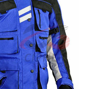 Veste de moto pour hommes OEM en cuir véritable très vendue veste de moto en cuir de sport à la mode - Product Image 6