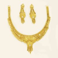 Ensemble de bijoux en laiton plaqué or micron 14K 18K 24K pour femmes, collier court à chaîne maille forçat et boucles d'oreilles, design traditionnel, vente en gros