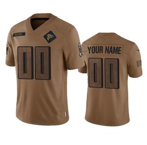 Camisetas de fútbol americano de manga corta personalizables para hombre, ropa deportiva con logotipo personalizado bordado para ocio al aire libre - Product Image 2