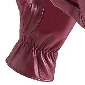 Gants de dressage tactiles en cuir sur mesure pour l'hiver – Doublure en laine douce et confortable de haute qualité, design sportif - Product Image 6