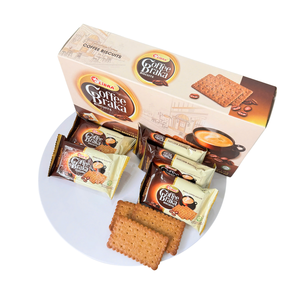 แครกเกอร์กาแฟพรีเมียมหวาน 360 กรัม กล่อง ไขมันต่ำ เกลือต่ำ แบรนด์ส่วนตัว ผู้ผลิตเวียดนาม ขายส่ง ODM ตัวอย่างฟรี - Product Image 5