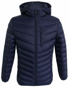 2024 nouveauté Logo personnalisé hiver doudoune de haute qualité imperméable bulle à capuche col avant poche décoration support - Product Image 1