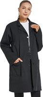 Blouse d'infirmière noire clinique dentaire chirurgicale gommages uniforme hôpital médical Costume vêtements de travail vétérinaires blouse de laboratoire médical unisexe