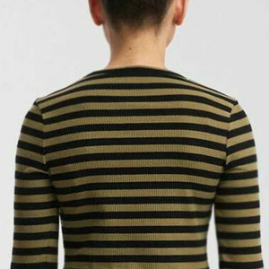 Camisetas de manga larga para mujer hechas con tela de poliéster personalizada/camisetas de manga larga para mujer con diseño de cuello personalizado de longitud regular - Product Image 4