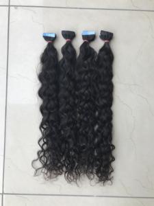 Extensions de cheveux à bande brésilienne, vente en gros, bande de cheveux bouclés, bande de cheveux, dessin unique pour femmes noires et blanches - Product Image 2
