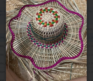 หมวกฟางทำด้วยมือไม่เหมือนใคร | หมวกหญ้าทะเลราฟเฟอร์เป็นมิตรกับสิ่งแวดล้อมธรรมชาติน้ำหนักเบาผู้จำหน่ายที่เชื่อถือได้ | สไตล์ปาร์ตี้ของเม็กซิโก - Product Image 4