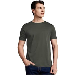 Wholesale Supply <b>Strong</b> <b>Fabric</b> Smooth Round Neck T Shirt with Breathable Material for Travel or Yoga Available Worldwide Supply - Product Image 1