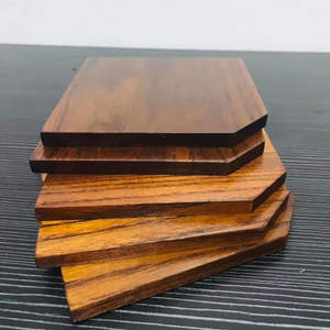 Sous-verres rustiques en bois massif conçus pour la protection quotidienne de la table dans la cuisine et les espaces de bureau à domicile - Product Image 5