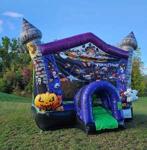 <span class=keywords><strong>Château</strong></span> gonflable commercial directement de l'usine, thème Halloween, pour location événementielle - Product Image 2