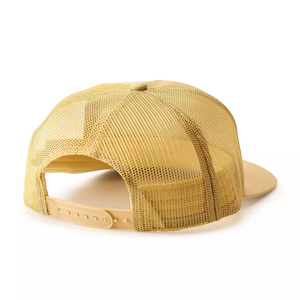 Vente en gros de casquette de camionneur pour homme en maille respirante en coton avec logo brodé sur le devant et le dos, 5 panneaux, mode pour l'extérieur, quantité minimale de commande bas - Product Image 6