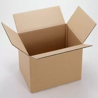 Boîtes en carton ondulé pliables, durables, écologiques et recyclables pour le stockage à long terme des documents et l'économie sur les frais d'expédition