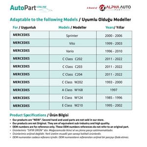 Conector 5 piezas para Mercedes Clase A W168, Clase M W163 - Product Image 2