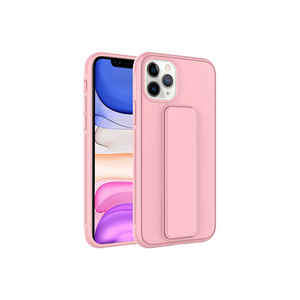 Coque de protection en silicone rose Netzy Retail Packaged SAFA Qstand pour iPhone 11 Pro, 7 Plus, 14 Plus, compatible iPhone 11 Pro - Product Image 1